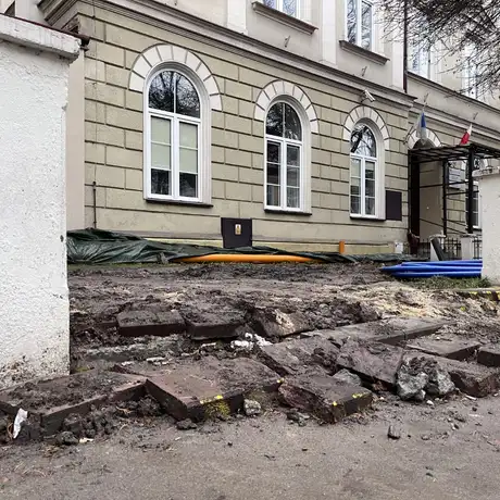 Przebudowa ul. Grunwaldzkiej w Rzeszowie [grudzień 2023] - fot 24